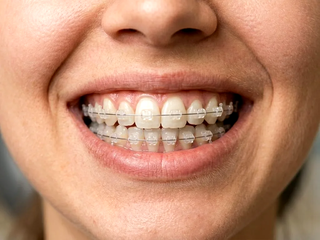 Brackets de zafiro estéticos en Elche.